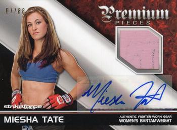 2012 Topps UFC Knockout - Premium Pieces Relics Autographs #APP-MT Miesha Tate Front