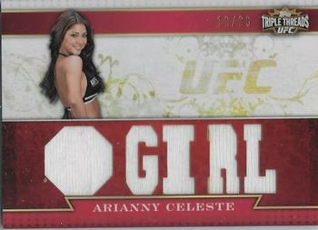 2012 Topps UFC Knockout - Triple Threads Relics #TTR-­AC Arianny Celeste Front