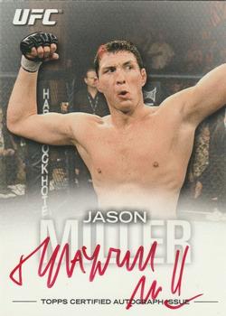2012 Topps UFC Knockout - Autographs Red Ink #FA-JM Jason Miller Front