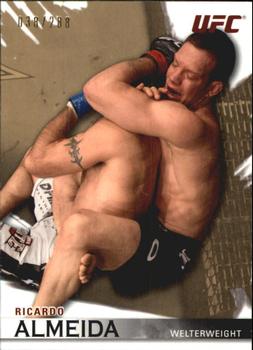 2010 Topps UFC Knockout - Gold #15 Ricardo Almeida Front