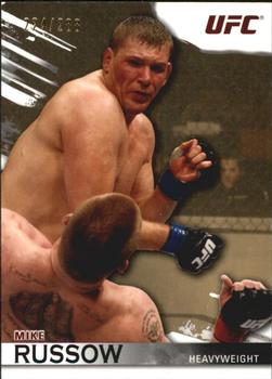 2010 Topps UFC Knockout - Gold #35 Mike Russow Front