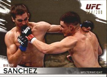 2010 Topps UFC Knockout - Gold #44 Diego Sanchez Front