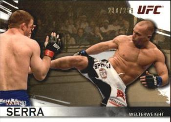 2010 Topps UFC Knockout - Gold #64 Matt Serra Front