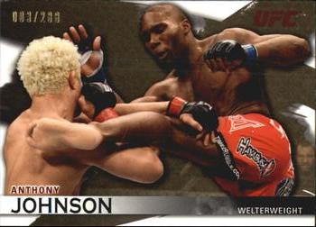2010 Topps UFC Knockout - Gold #68 Anthony Johnson Front