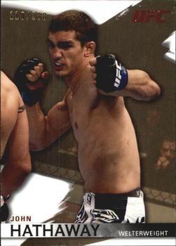 2010 Topps UFC Knockout - Gold #94 John Hathaway Front