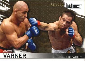 2010 Topps UFC Knockout - Gold #118 Jamie Varner Front