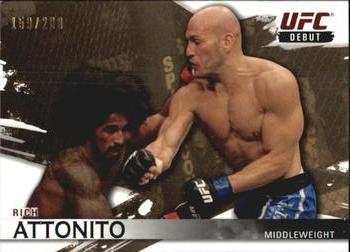 2010 Topps UFC Knockout - Gold #141 Rich Attonito Front