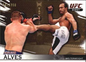 2010 Topps UFC Knockout - Gold #149 Amilcar Alves Front