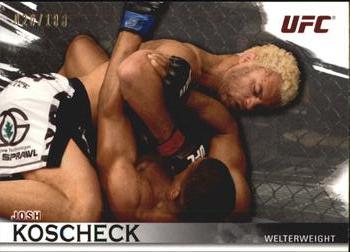 2010 Topps UFC Knockout - Silver #27 Josh Koscheck Front