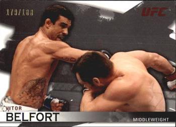 2010 Topps UFC Knockout - Silver #34 Vitor Belfort Front
