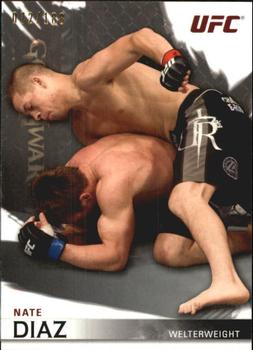 2010 Topps UFC Knockout - Silver #65 Nate Diaz Front