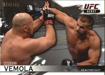 2010 Topps UFC Knockout - Silver #144 Karlos Vemola Front