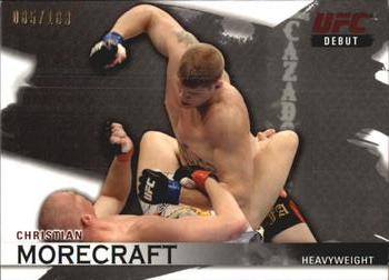 2010 Topps UFC Knockout - Silver #148 Christian Morecraft Front