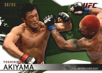 2010 Topps UFC Knockout - Green #12 Yoshihiro Akiyama Front