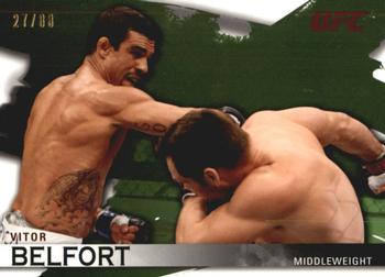 2010 Topps UFC Knockout - Green #34 Vitor Belfort Front