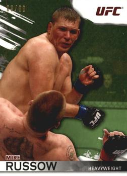 2010 Topps UFC Knockout - Green #35 Mike Russow Front