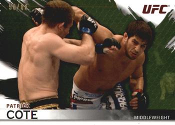 2010 Topps UFC Knockout - Green #62 Patrick Cote Front