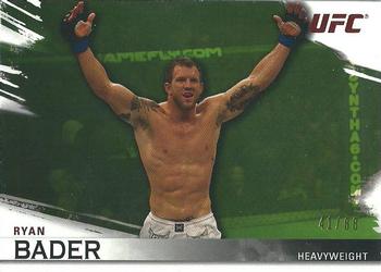 2010 Topps UFC Knockout - Green #71 Ryan Bader Front