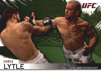 2010 Topps UFC Knockout - Green #87 Chris Lytle Front