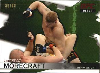 2010 Topps UFC Knockout - Green #148 Christian Morecraft Front