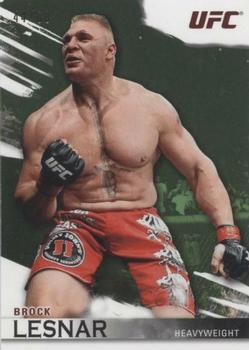 2010 Topps UFC Knockout - Green #11 Brock Lesnar Front