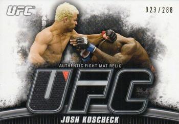 2010 Topps UFC Knockout - Fight Mat Relic #FM-JK Josh Koscheck Front