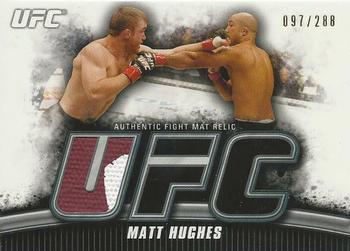 2010 Topps UFC Knockout - Fight Mat Relic #FM-MH Matt Hughes Front