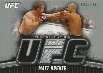 2010 Topps UFC Knockout - Fight Mat Relic Silver #FM-MH Matt Hughes Front