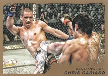 2011 Topps UFC Moment of Truth - Gold #5 Chris Cariaso Front