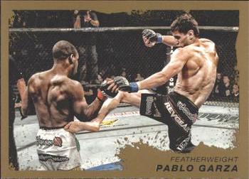 2011 Topps UFC Moment of Truth - Gold #33 Pablo Garza Front