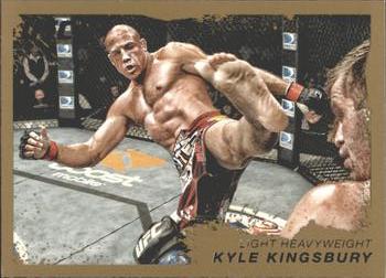 2011 Topps UFC Moment of Truth - Gold #38 Kyle Kingsbury Front