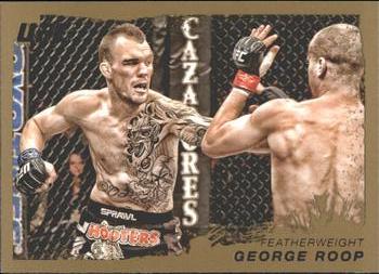 2011 Topps UFC Moment of Truth - Gold #43 George Roop Front