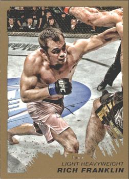 2011 Topps UFC Moment of Truth - Gold #83 Rich Franklin Front