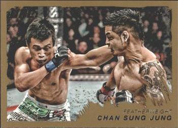 2011 Topps UFC Moment of Truth - Gold #108 Chan Sung Jung Front