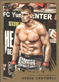 2011 Topps UFC Moment of Truth - Gold #122 Steve Cantwell Front