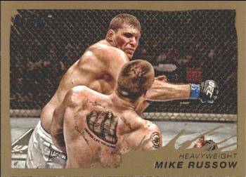 2011 Topps UFC Moment of Truth - Gold #143 Mike Russow Front