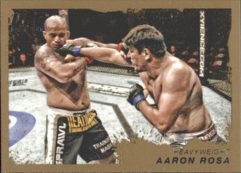 2011 Topps UFC Moment of Truth - Gold #170 Aaron Rosa Front