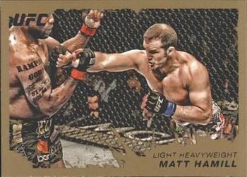 2011 Topps UFC Moment of Truth - Gold #188 Matt Hamill Front