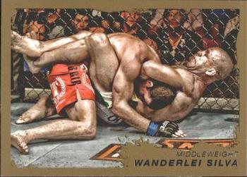 2011 Topps UFC Moment of Truth - Gold #190 Wanderlei Silva Front