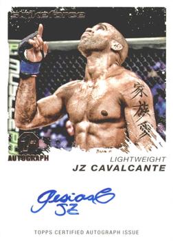 2011 Topps UFC Moment of Truth - Certified Signatures #CS-JZC JZ Cavalcante Front