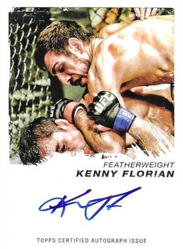 2011 Topps UFC Moment of Truth - Certified Signatures #CS-KF Kenny Florian Front