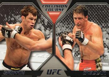 2011 Topps UFC Moment of Truth - Collision Course Duals #CC-GB Forrest Griffin / Stephan Bonnar Front