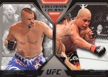 2011 Topps UFC Moment of Truth - Collision Course Duals #CC-LO Chuck Liddell / Tito Ortiz Front