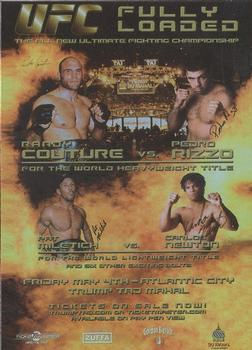 2010 Topps UFC - Fight Poster Review #FPR-UFC31 UFC 31 / Randy Couture / Pedro Rizzo / Pat Miletich / Carlos Newton Front