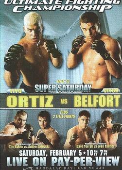 2010 Topps UFC - Fight Poster Review #FPR-UFC51 UFC 51 / Tito Ortiz / Vitor Belfort / Tim Sylvia / Andrei Arlovski / Dave Terrell / Evan Tanner Front