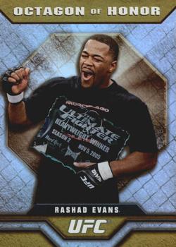 2010 Topps UFC - Octagon of Honor #OOH-3 Rashad Evans Front