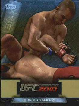 2010 Topps UFC - Greats of the Game #GTG-7 Georges St-Pierre Front