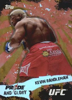 2010 Topps UFC - Pride and Glory #PG-4 Kevin Randleman Front