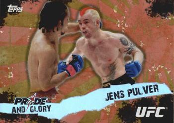 2010 Topps UFC - Pride and Glory #PG-5 Jens Pulver Front
