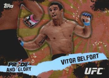 2010 Topps UFC - Pride and Glory #PG-6 Vitor Belfort Front